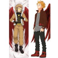 ปลอกหมอน พิมพ์ลายอนิเมะ My Hero Academia Takami Keigo Hawks Dakimakura 3D ขนาด 60x180 ซม. สําหรับตกแต่งบ้าน