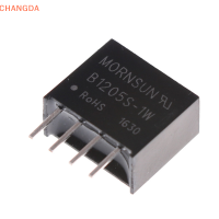 ?【Lowest price】CHANGDA Black B1205S-1W DC-DC Converter แหล่งจ่ายไฟแยกต่างหาก In12V OUT 5V