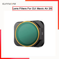 Sunnylife For DJI Mavic Air 2S CPLMCUV Lens Filters Professional UV Filter Kit Air2S