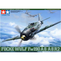 [ชุดโมเดลสเกลประกอบเอง] TAMIYA 61095 1/48 FOCKE-WULF Fw190 A-8/A-8 R2 โมเดลทามิย่าแท้ model