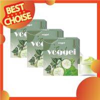 เจลผักลดสิว พักหน้า กู้หน้าVeggie organic gel  ( 3 กระปุก)