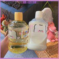 TIANBEI ถ้วยน้ำใส่ขวด Ember Plastik ลายการ์ตูนขนาดเล็กแนวสปอร์ตน่ารัก