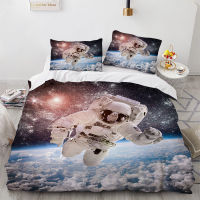 3D Galaxy Astronaut Bedding Set For Bedroom Soft Bedspreads Comefortable Duvet Cover Quality Comforter Covers And Pillowcase