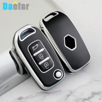 05d5 For Renault Kadjar Captur Megane Sandero Stepway Logan Clio 5 Arkana 2020 2021 TPU Car Flip Key Case Cover Key Protector