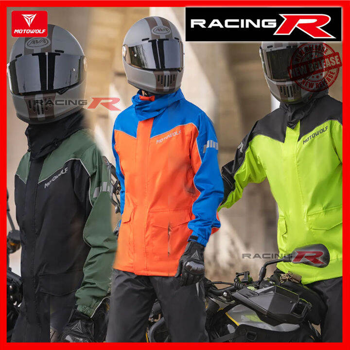 Motowolf Raincoat V3B/Rain Coat Version3B Improved Rainwear