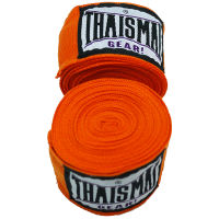 THAISMAI ผ้าพันมือซ้อมมวยสีส้ม - Hand Wraps HW-7003 4.5 M.Long Orange