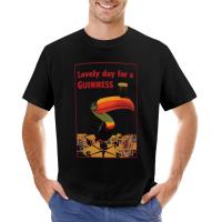 Lovely Day For A Guinness Letter T-Shirt Sweat Shirt Plus Size Tops T-Shirt Short Tops Tshirts For Men