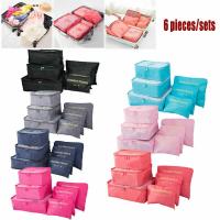 hot【DT】 6PCS Storage Set for Tidy Organizer Wardrobe Suitcase Shoes Packing