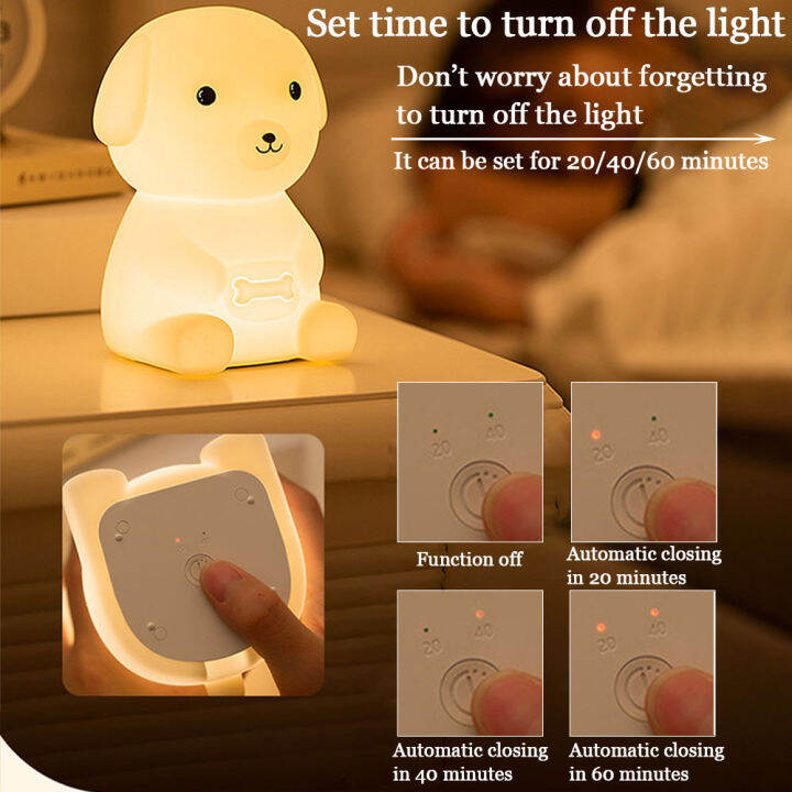 rgb-cute-animal-puppy-silicone-night-light-cartoons-child-led-lights-usb-recharge-colorful-stepless-dimming-pat-sleeping-light