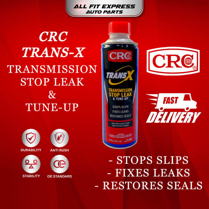 CRC TRANSX TRANSMISSION STOP LEAK & TUNEUP (443ML) Lazada