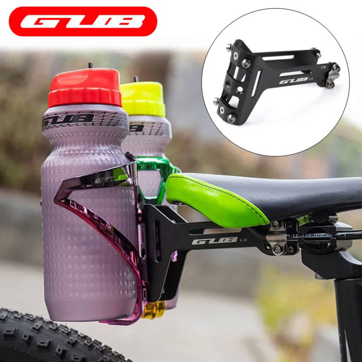 GUB G-26 Bicycle Double Water Bottle Cage Saddle Mount, Triathlon and ...