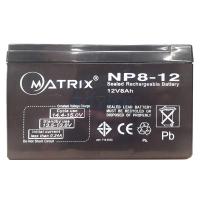 Matrix แบตเตอรี่ี่  Battery 8Ah 12V