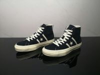 【Genuine authorization】 100% 【Discount】Converse one Star black &amp; หนังกลับ สินค้าลิขสิทธิ์แท้ Suede HI Unisex fashion shoes