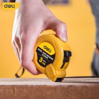 Deli Steel Tape Measure 3M Precision Durable ABS Case Measuring Ruler Measuring Tape Precise And Clear High Quality Linear Measurement