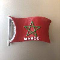 3d Resin Fridge Magnet Moroccan Flag Tourist Attraction Travel Souvenir Refrigerator Magnets Imanes Para Refrigerador Home Decor