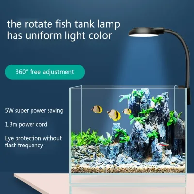 Translucency USB Plug Supplementary Light Highlight Clip Lamp Water Grass Lamp Small Clip Lamp LED Fish Tank