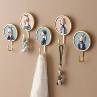 Cute Nordic Hanger Kawaii Decoration Baby Clothes Hooks Coat Rack Hook Child Wall Hanger Hang Keys on Wall Bathroom Hallway Home