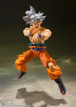 Dragon Ball Resurrection blue hair Son Goku SHF Anime Figure Model Toys  Gift 6