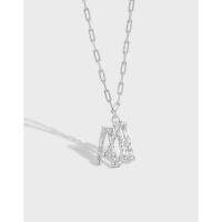 [COD] XT329 version of the clavicle chain ins niche design texture simple wild branch silver necklace female