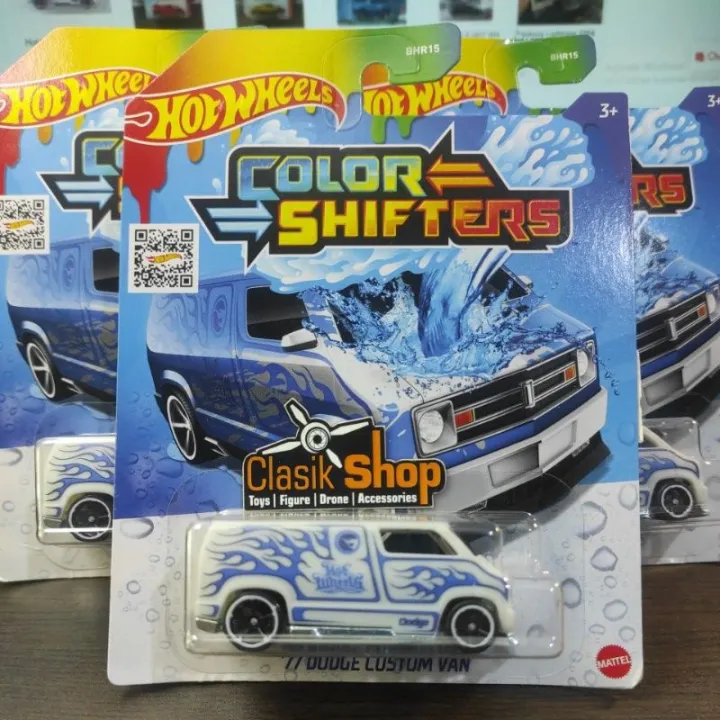 Hot Wheels Color Shifters 77 Custom Dodge Van Tampo Treasure Hunt ...