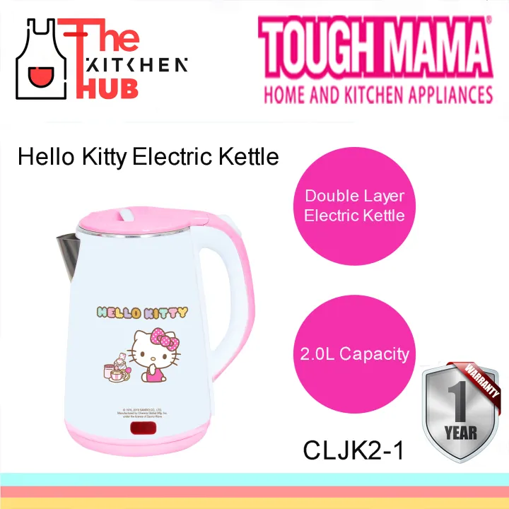 Tough Mama Original 2.0L Fast Boil Hello Kitty Electric Kettle Water