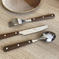 ช้อนส้อมเกาหลี ชุดช้อนส้อม ช้อน ส้อม มีดสเต็ก ช้อนกาแฟ ช้อนส้อมสแตนเลส Stainless Steel Cutlery Set Dinnerware Spoon Fork Steak Tableware