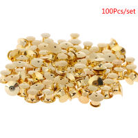 Baopan juyouxun7i 100Pcs set Gold LOW PROFILE Locking Pin Backs Keepers for all Pin Post Pins