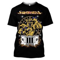 Xzx180305 time Saint Seiya T shirt mens summer fashion Harajuku streetwear