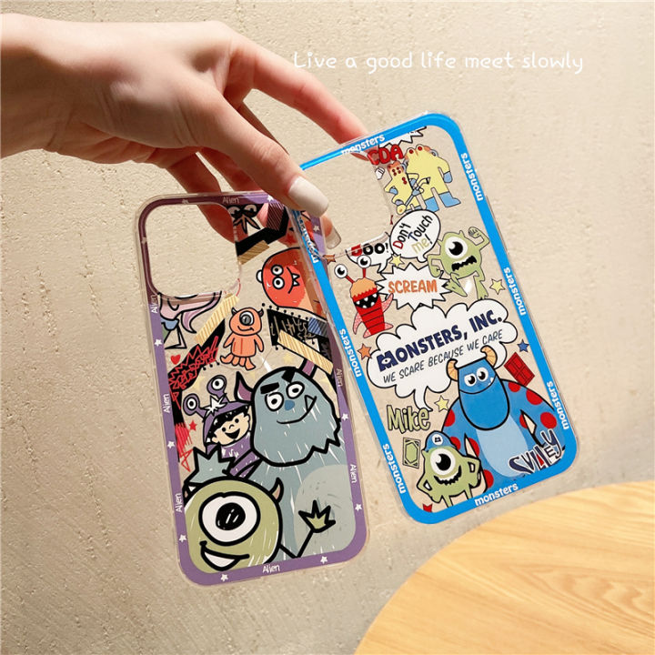 เคสโทรศัพท์ใหม่สำหรับ-samsung-galaxy-m14ฝาหลังซิลิโคนนิ่มลายการ์ตูนแบบเรียบง่ายและโปร่งใสสำหรับ-samsung-m14ฝาครอบโทรศัพท์