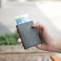 DIENQI Anti Rfid Credit Card Holder Minimalist Wallets Men Business Bank Cardholder Protector Case Skin Leather Spain miniwallet