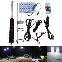 Outdoor 48W escopic COB Rod LED Spotlight Fishing BBQ Camping Lantern Light Car Repair Lamp Fishing With RF Remote Control