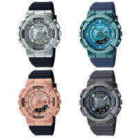 Casio G-Shock Mini นาฬิกาข้อมือผู้หญิง สายเรซิ่น รุ่น  GM-S110,GM-S110LB,GM-S110PG,GM-S110B (GM-S110-1A,GM-S110LB-2A,GM-S110PG-1A,GM-S110B-8A)