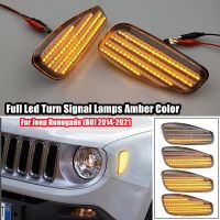 2ชิ้นสำหรับ Jeep Renegade (BU) 2014-2021ไฟ LED กันชนด้านหน้าไฟไฟสัญญาณเลี้ยว68256049AA