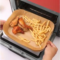 Rectangle Air Fryer Disposable Baking Paper Liner Non-Stick Baking Mat Air Fryer Accessories Oil-proof Oven Parchment Paper