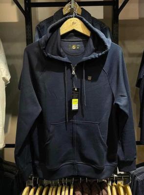 ▣ hnf531 2023 New Product Mc Jeans Hoodie Navy Sweatshirt Polyester - Soft And Comfortable 0144