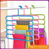 BUY Here ไม้แขวนผ้าพันคอ ไม้แขวนอเนกประสงค์ ไม้แขวนกางเกง ในตู้ผ้า ประหยัดพื้นที่ Pants Hanger