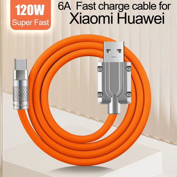 usb-ชนิด-c-120w-6a-สายชาร์จสำหรับเร็วสุดๆ-xiaomi-oppo-huawei-poco-samsung-โทรศัพท์มือถือ-usb-พาวเวอร์แบงค์สายข้อมูลตัวหนา-usb