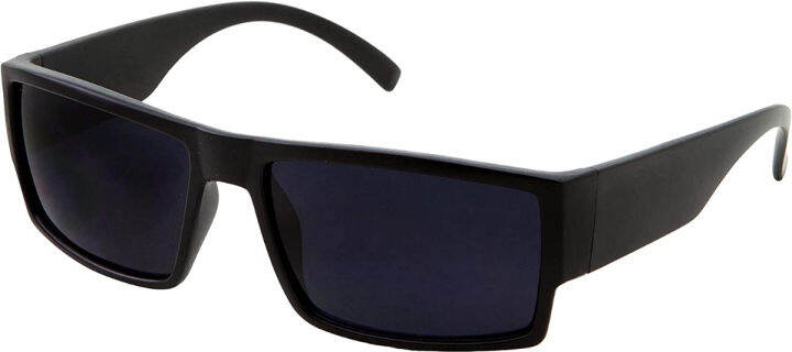 Grinderpunch Mens Black Super Dark Lens Gangster Sunglasses Cholo