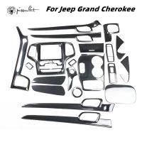 Aksesori Mobil Potongan Penutup Serat Karbon Plastik Untuk 2Jeep Grand Cherokee Laredo 2014จำกัด-2018 Aksesori ABS