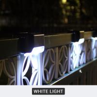 Hyra ไฟถนนพลังงานแสงอาทิตย์กลางแจ้ง ABS เครื่องตรวจการจับน้ำผนังซัง LED โคมไฟพลังงานแสงอาทิตย์โคมไฟติดผนังกลางแจ้งไฟแต่งสวน