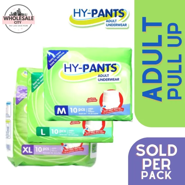Jiajia health Hy Pants Adult Pull Up Diaper Sold per Pack Lazada PH