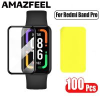 100 Pcs/Pack Film For Redmi Smart Band Pro Screen Protector film TPU for Redmi Band Pro Protective films Accessories Screen Protectors