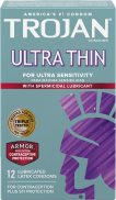 Bao Cao Su Siêu Mỏng Trojan Condom Ultra Thin For Ultra Sensitivity USA