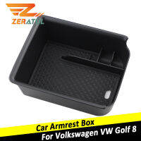 Zeratul อัตโนมัติสำหรับ Volkswagen VW Golf 8 MK8 GTI GTE R 2019 2020 2021รถ Armrest กล่อง Storage Center คอนโซลอุปกรณ์เสริม Stowing