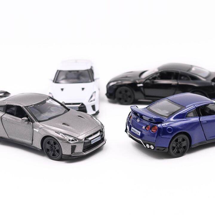 รถซูเปอร์คาร์ญี่ปุ่นนิสสัน-gtr-r35จำลองประณีต-diecasts-amp-ของเล่นรถ-rmz-city-1-36รถโลหะผสมโมเดลของขวัญสำหรับเด็ก