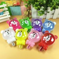 12pcs Cute Creative Bear Lollipop Shape Candy Boxes for Party Wedding Children Baby Birthday Candy Gift Box Gift Wrapping  Bags