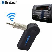 Wireless Bluetooth Receiver 3.5mm AUX Audio Stereo Music Home Car Adapter ON SALE！