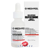 Medi-Peel Bio Intense Glutathione White Ampoule 30mL เมดิพีล กลูต้าแอมพูล ช่วยบำรุง ฟื้นฟูผิวให้กระจ่างใส สีผิวสม่ำเสมอ และชุ่มชื้น