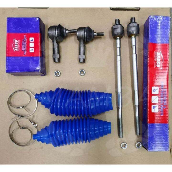 KANCIL L5 TIE ROD END & RACK END SET WITH BOOT SILICON ASACO Lazada