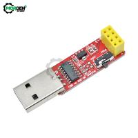 แผง ESP01 ESP8266บลูทูธต่อเนื่อง ESP01S พัฒนา ESP-01S USB ไร้สายกับโมดูลไวไฟ CH340G โปรแกรมเมอร์ ESP01วงจรไฟฟ้าและชิ้นส่วน